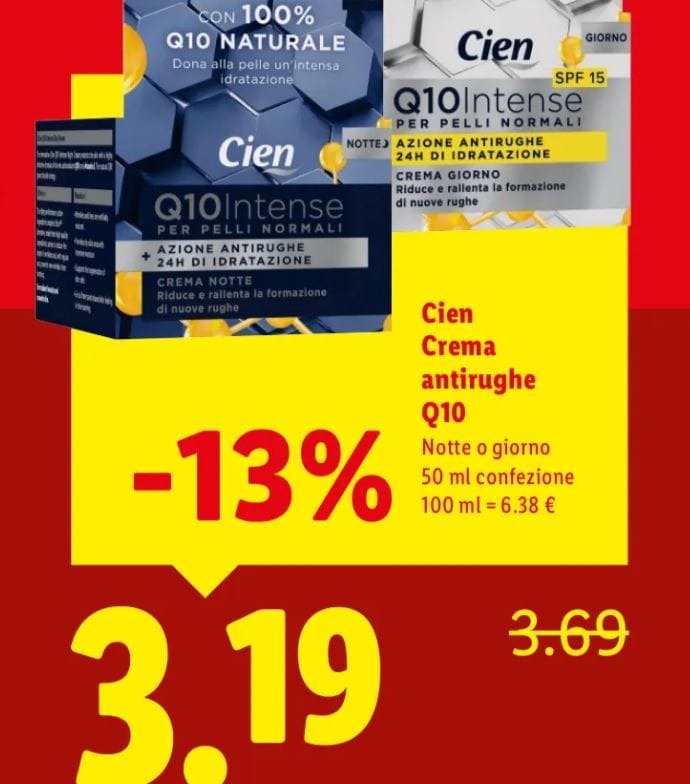 Cien q10 intense lidl