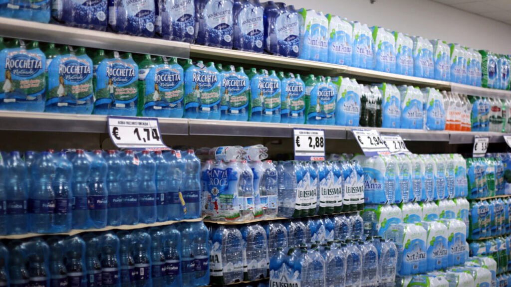 Acqua supermercato