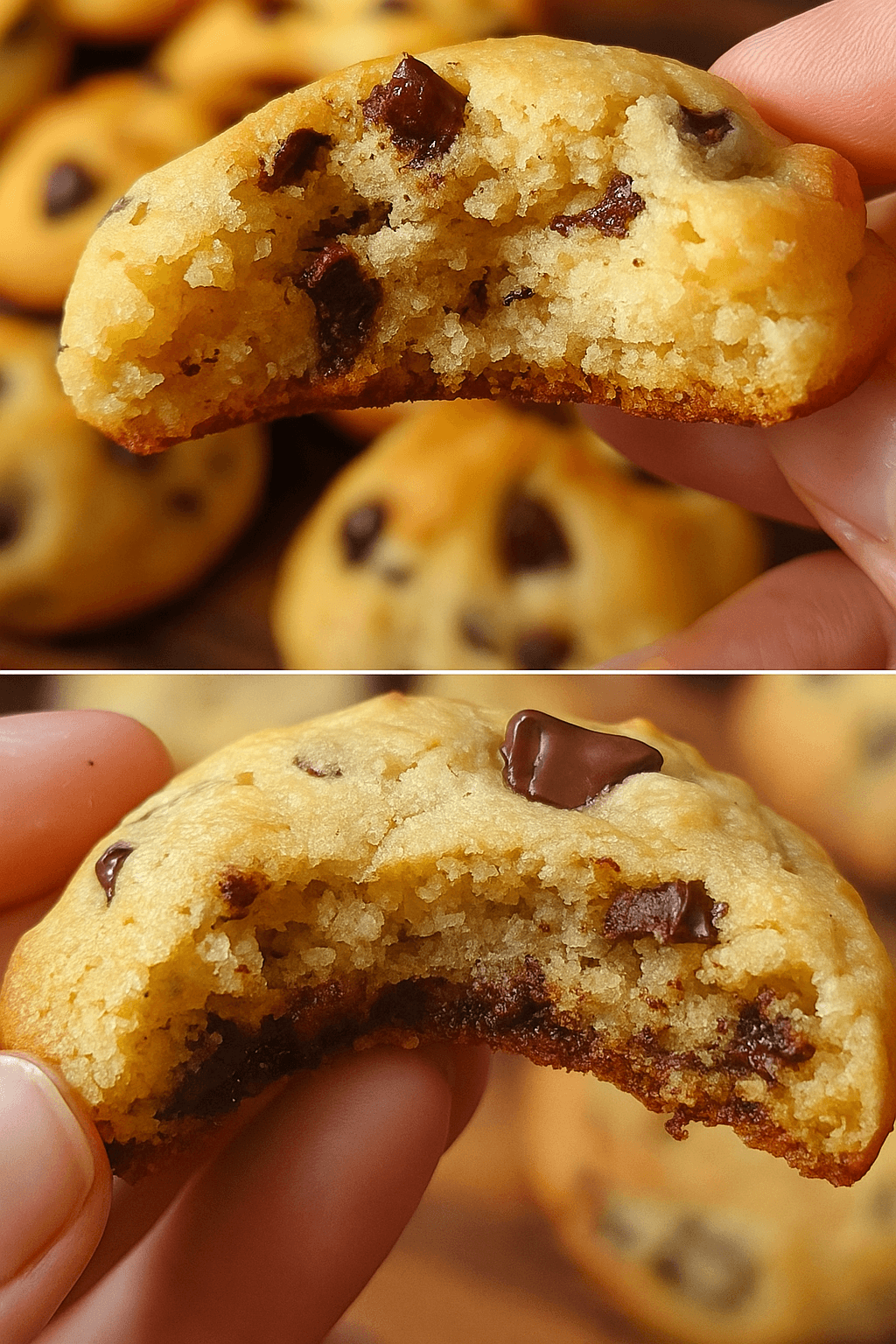 Biscotti banana e cioccolato