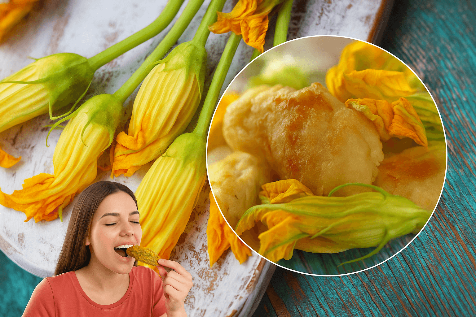 5 ricette con i fiori di zucca che fanno gola anche a chi è a dieta