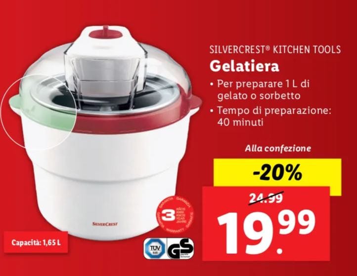 Gelatiera lidl