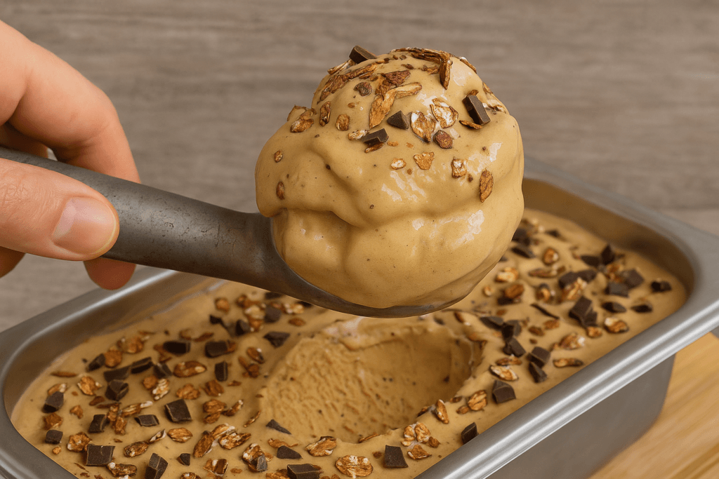 Il mio gelato al caffè che sembra quasi quello del bar ma si fa in 5 minuti, senza panna e zucchero e con solo 115 Kcal!