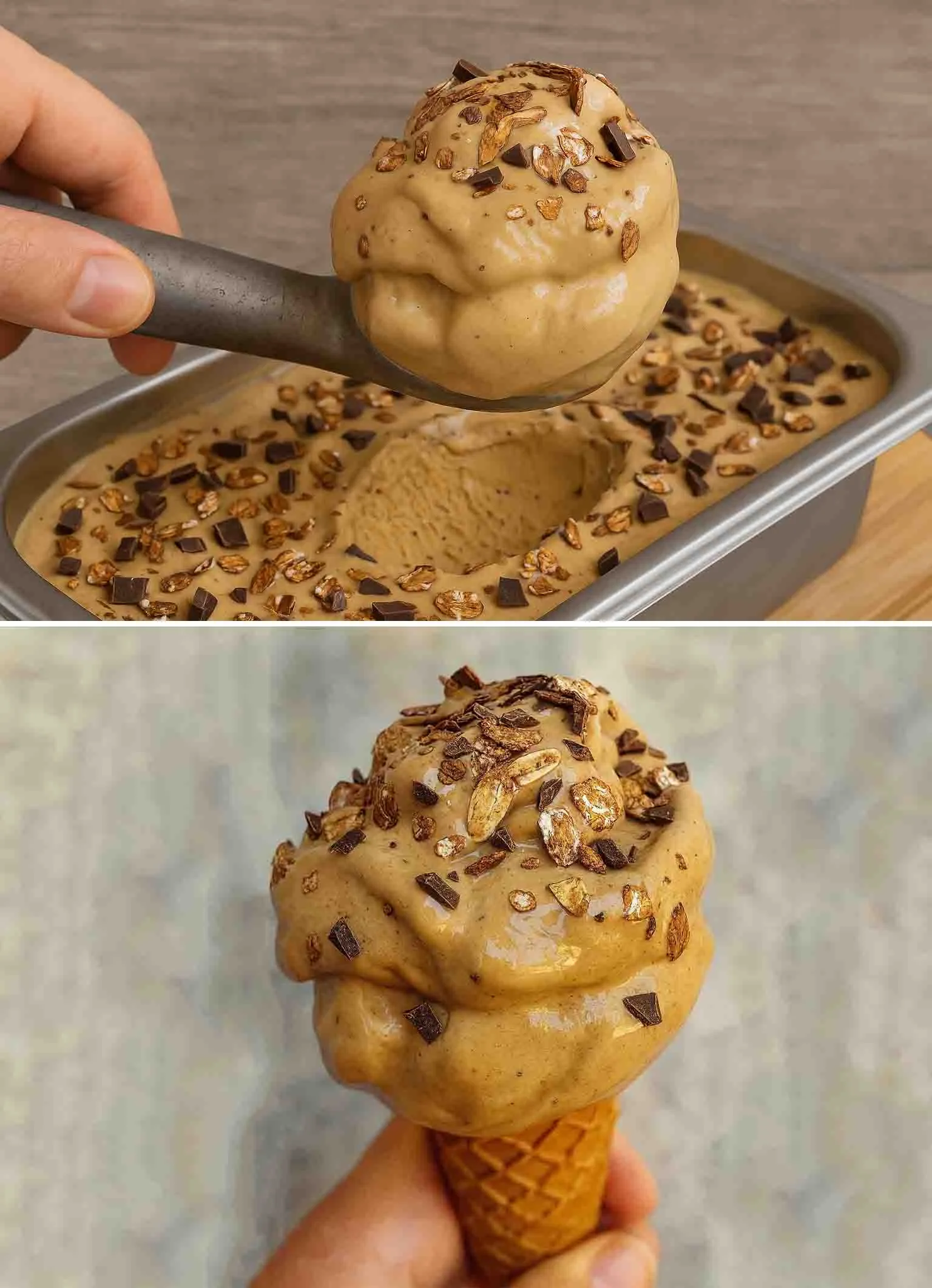 Crème glacée au café Fit