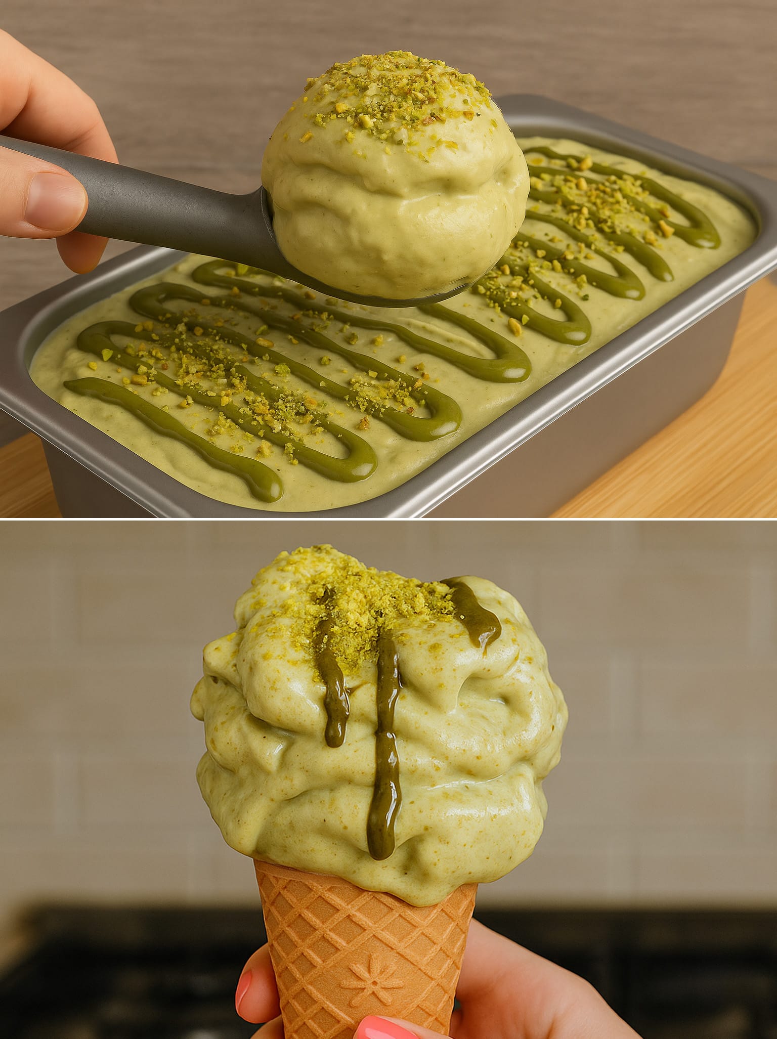 Gelato al pistacchio