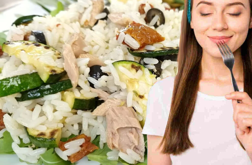 Dieta dell’insalata di riso, il menu settimanale per perdere fino a 3 kg nella prima settimana: meno fame, ti sgonfi e la glicemia scende!