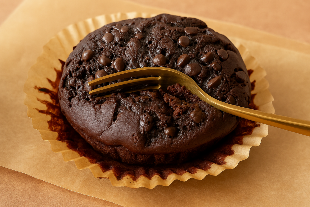 Muffin banana e cacao (solo 125 Kcal), li mangi e non hai più fame: zero sensi di colpa, energia e sazietà per ore!