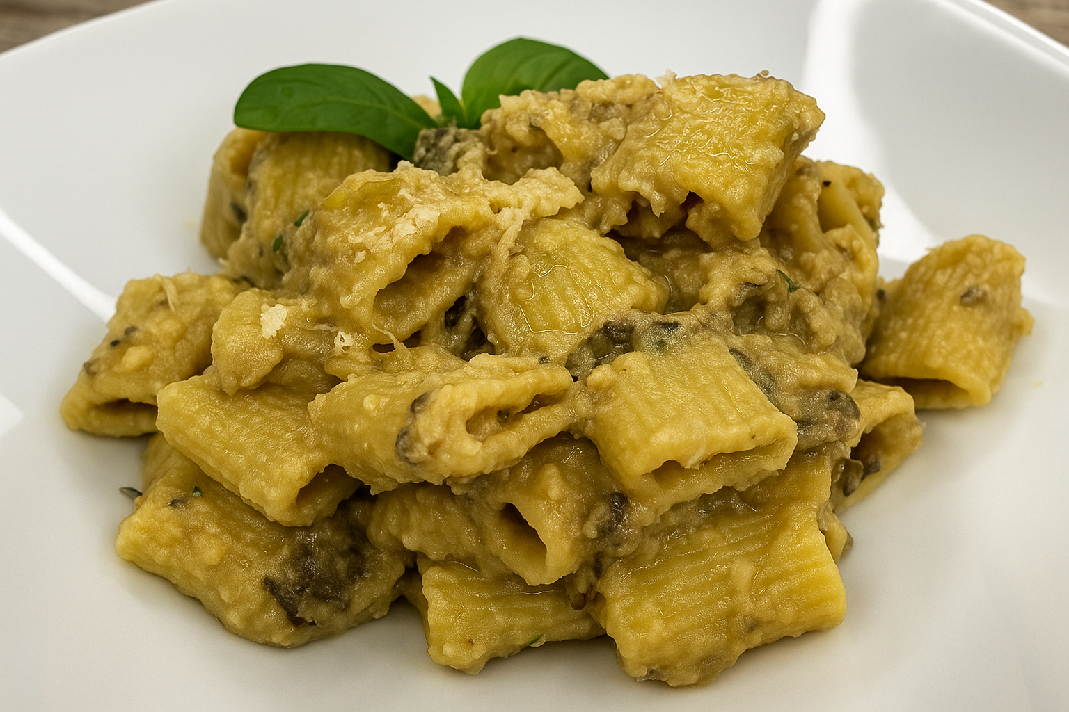 Pasta con pesto di melanzane 