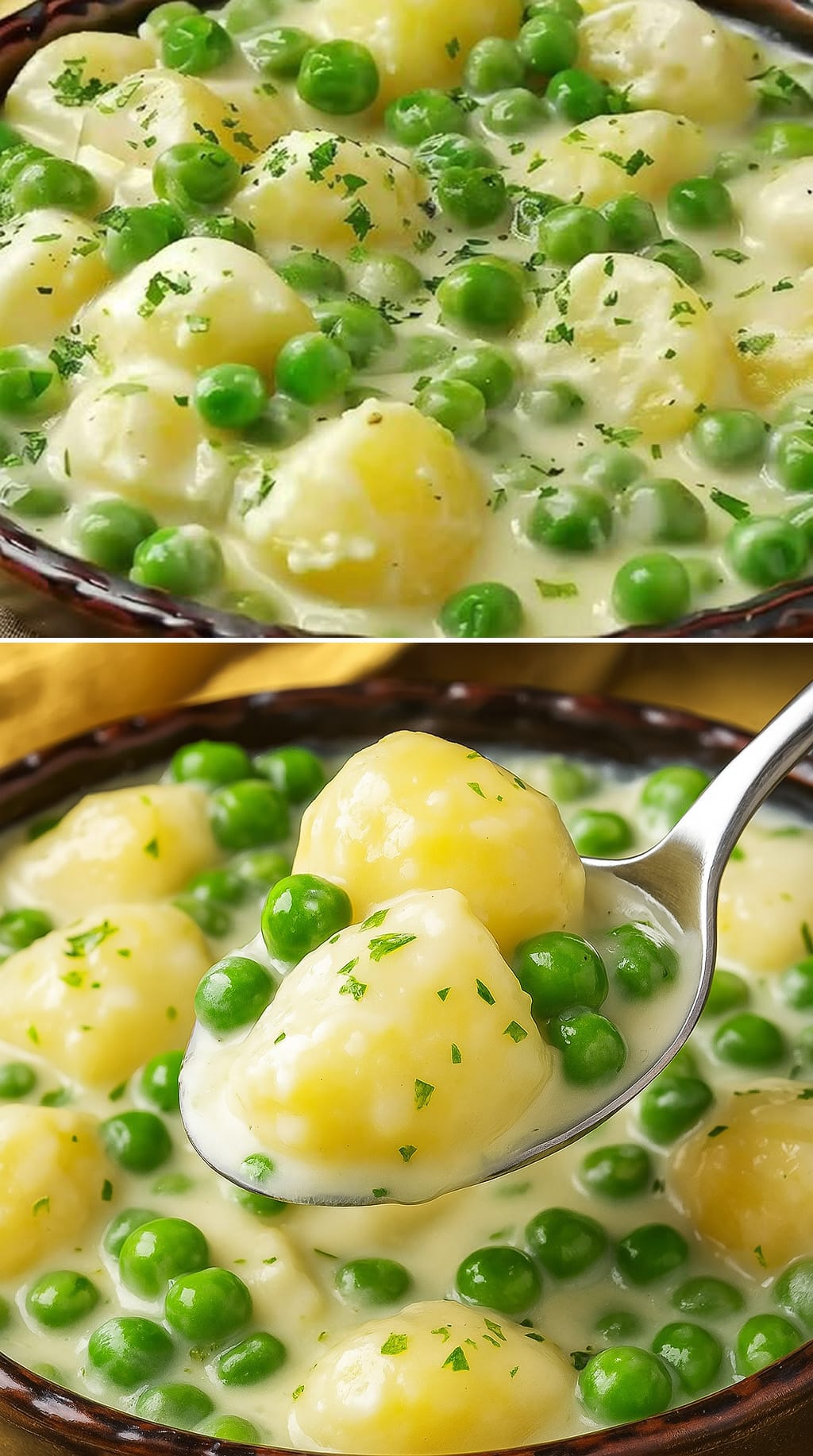 Patate e piselli