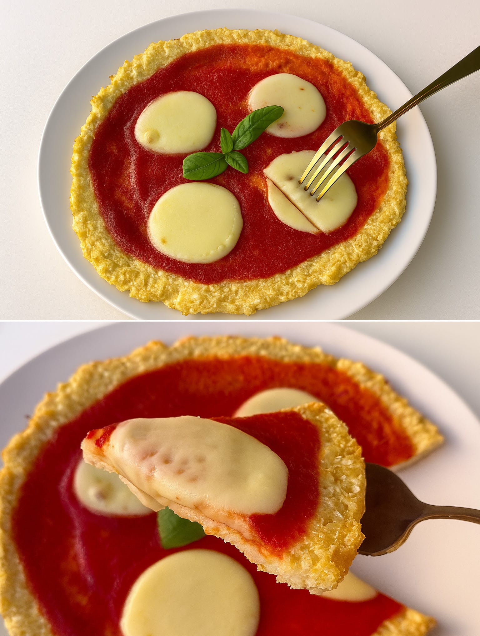 Pizza di cavolfiore