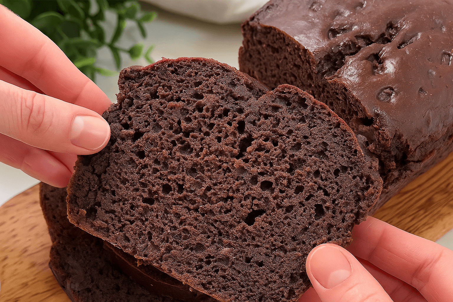 Plumcake di albumi e cacao