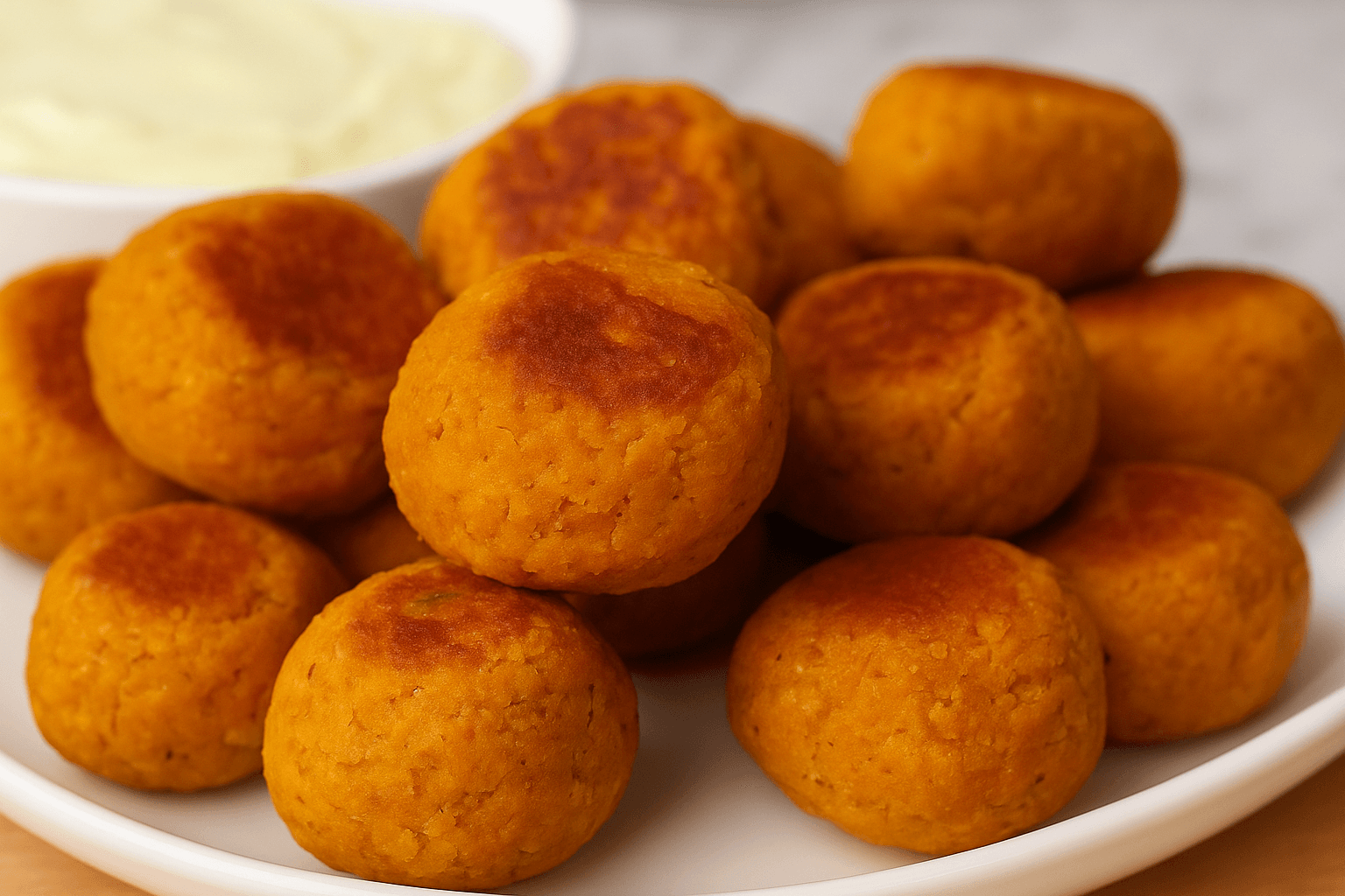 Polpette di ceci, carote e avena