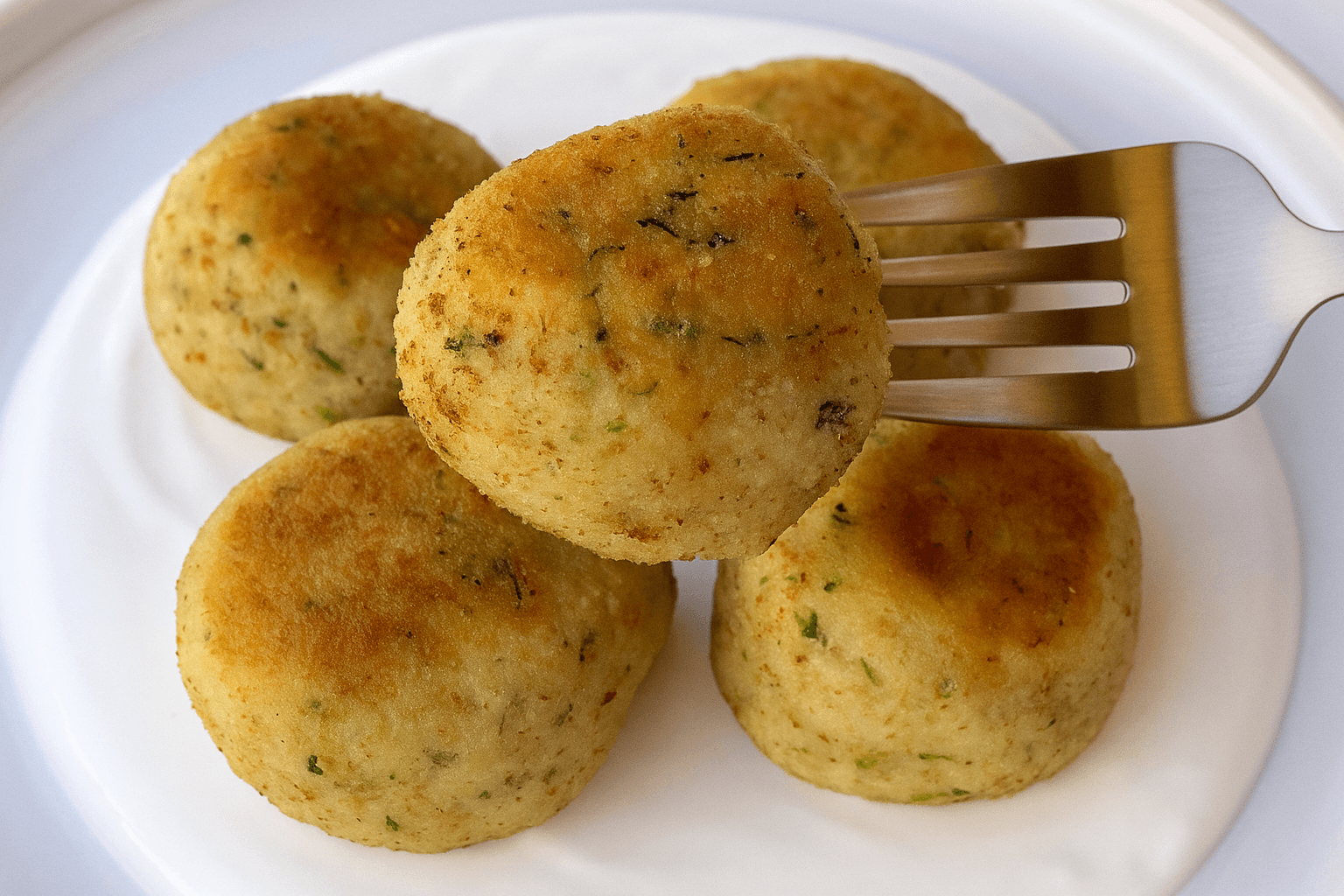 Polpette di ricotta e zucchine