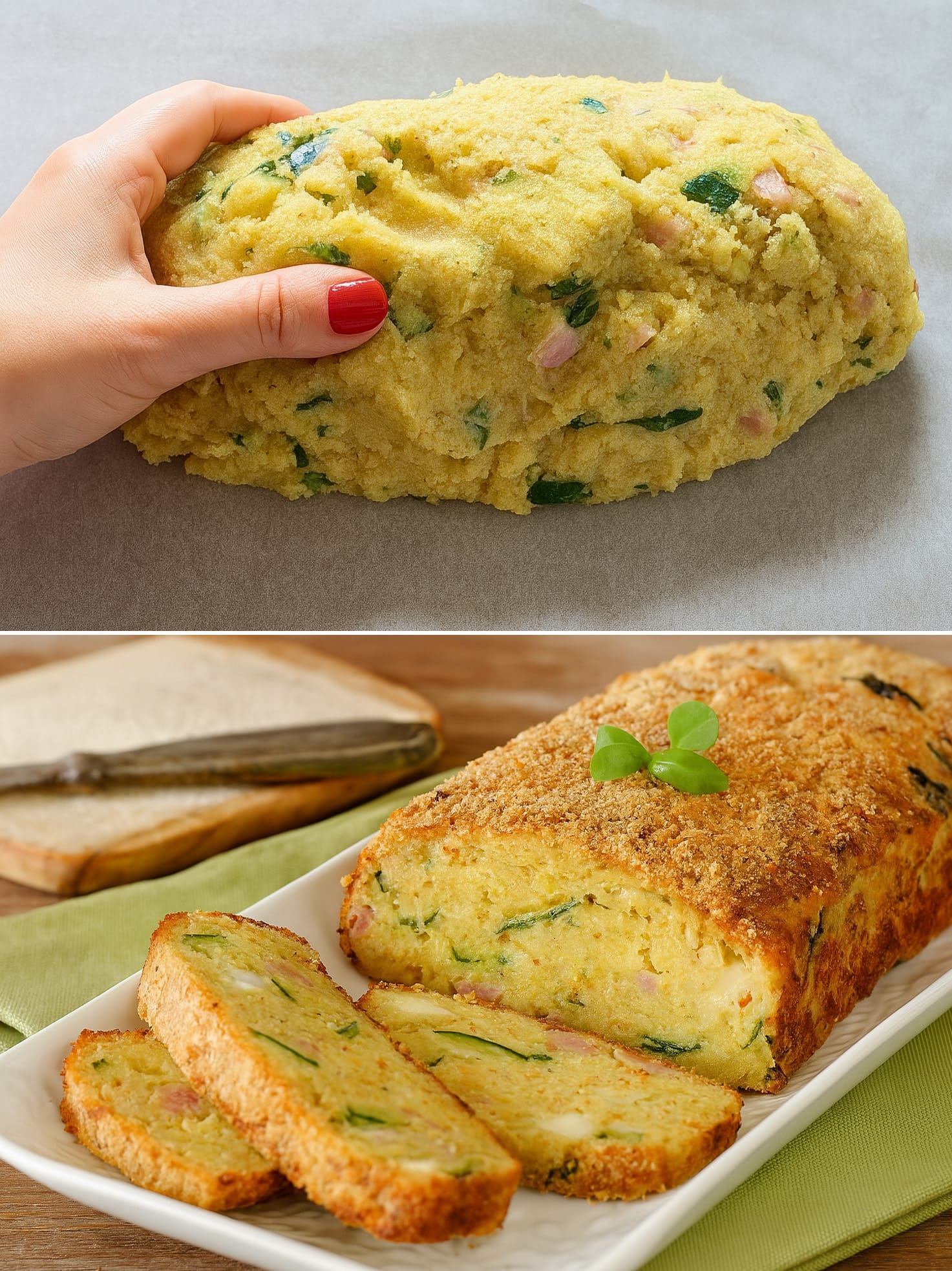 Polpettone di zucchine