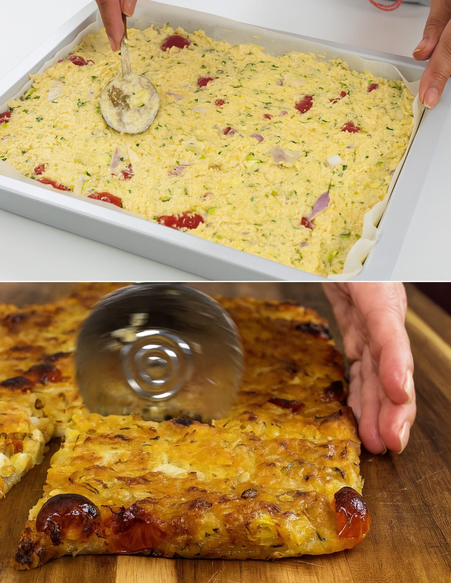Schiacciata di verdure