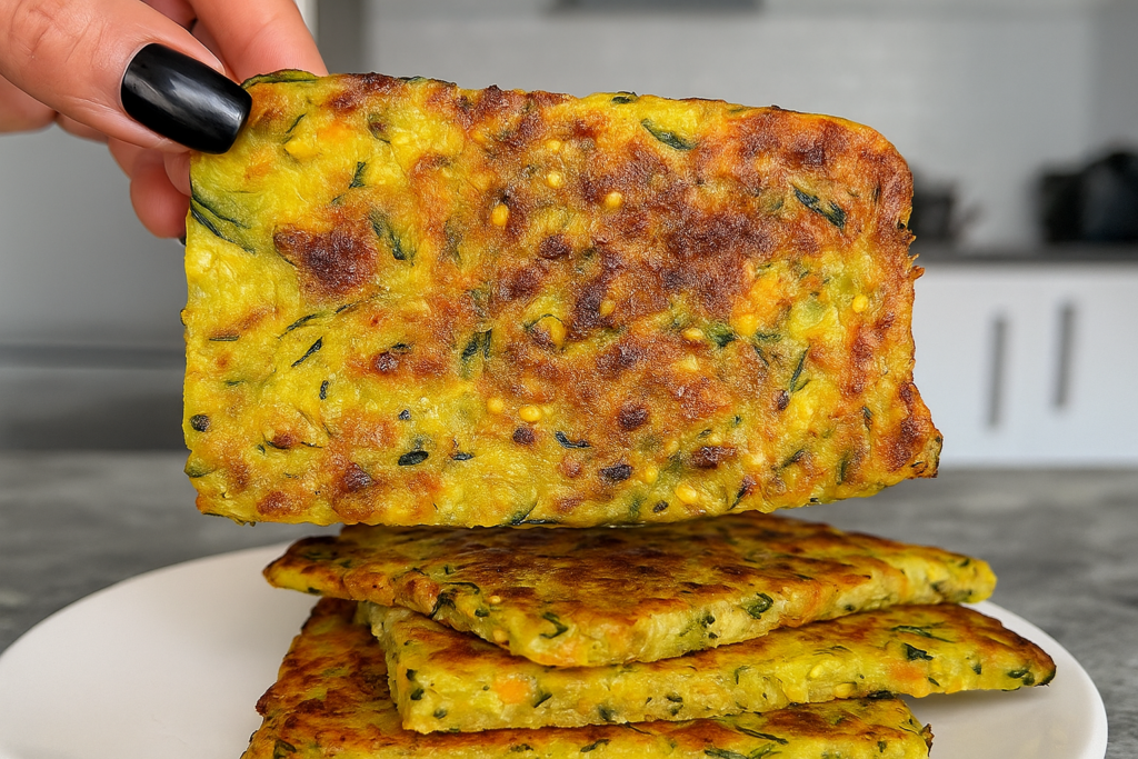Schiacciata di zucchine: la ricetta leggera (90 Kcal) e saziante di mia nonna per controllare l’appetito, la mangiavo al posto del pane!