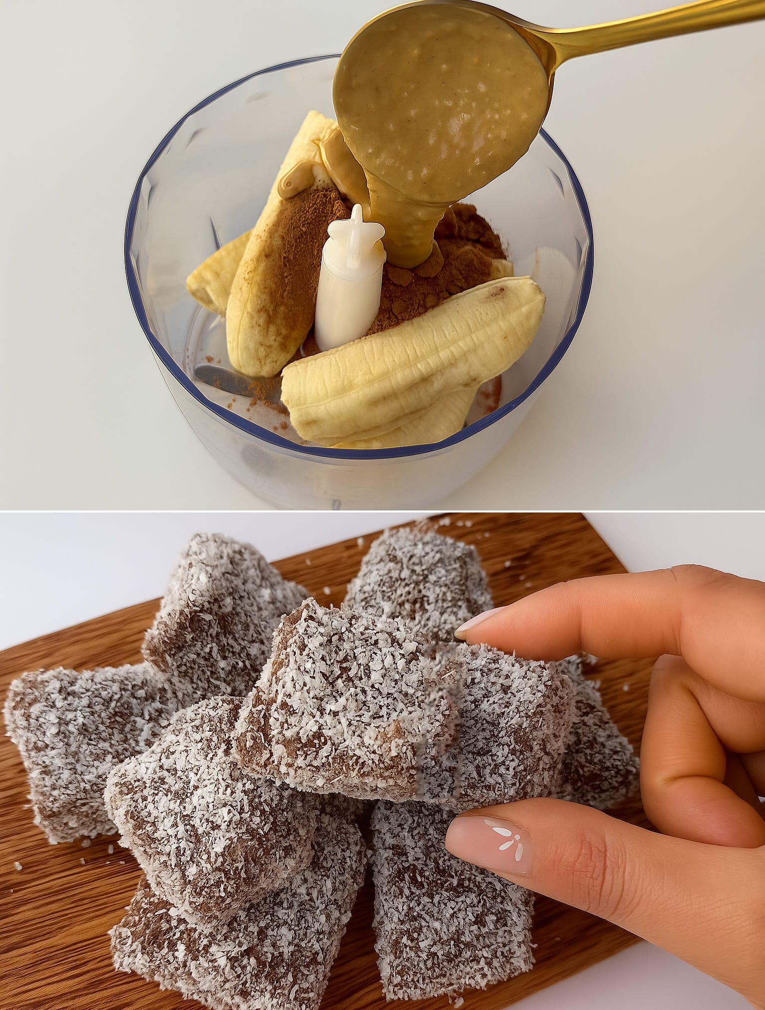 Tartufini cocco e cacao