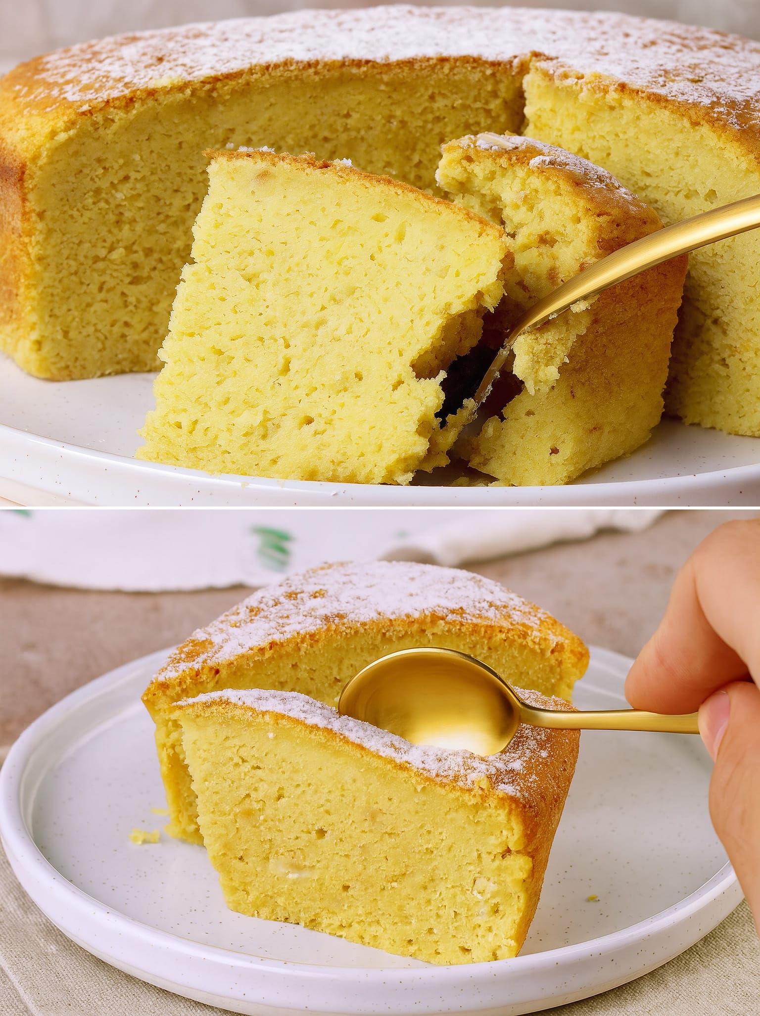 Torta di pesche