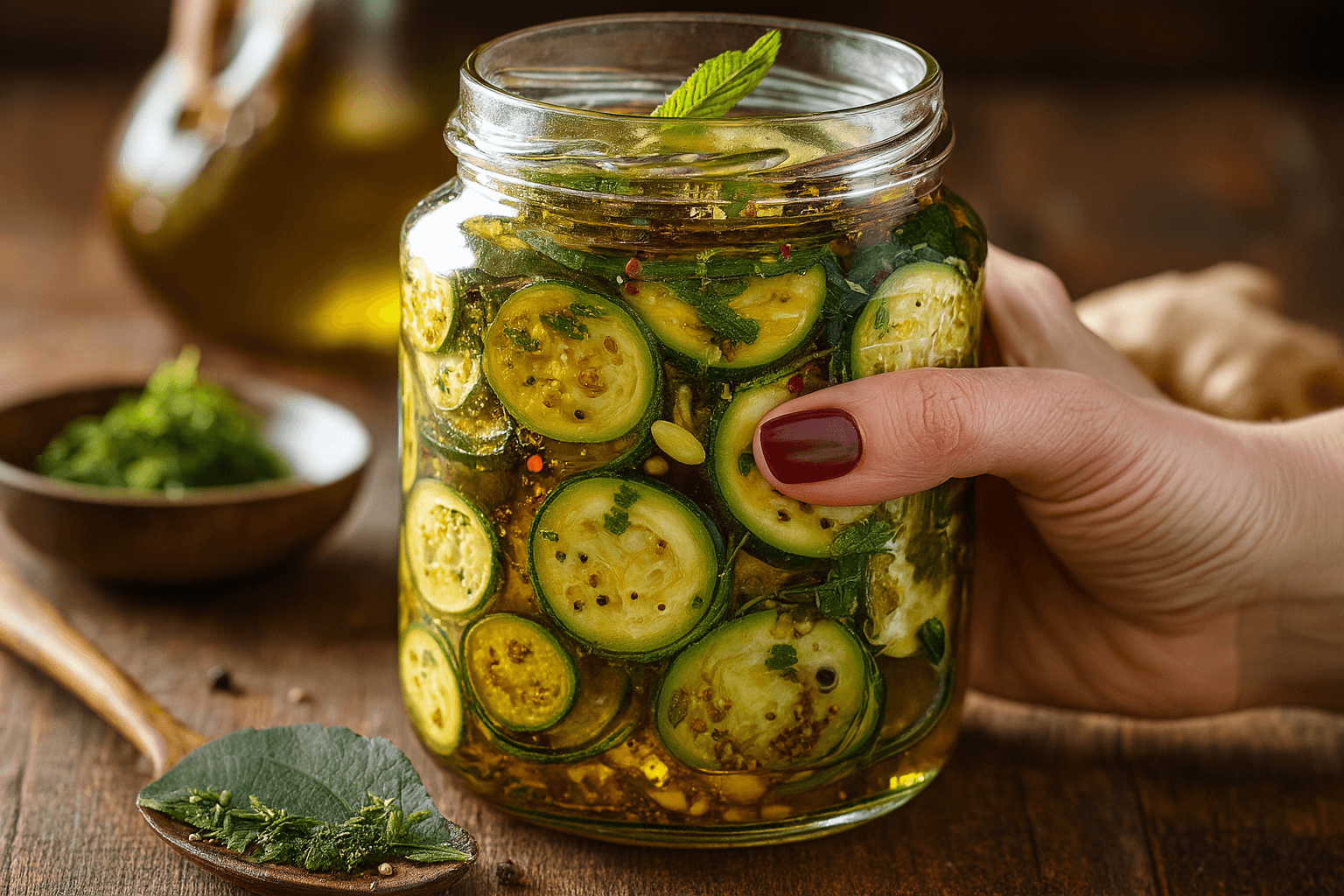 Zucchine sottolio