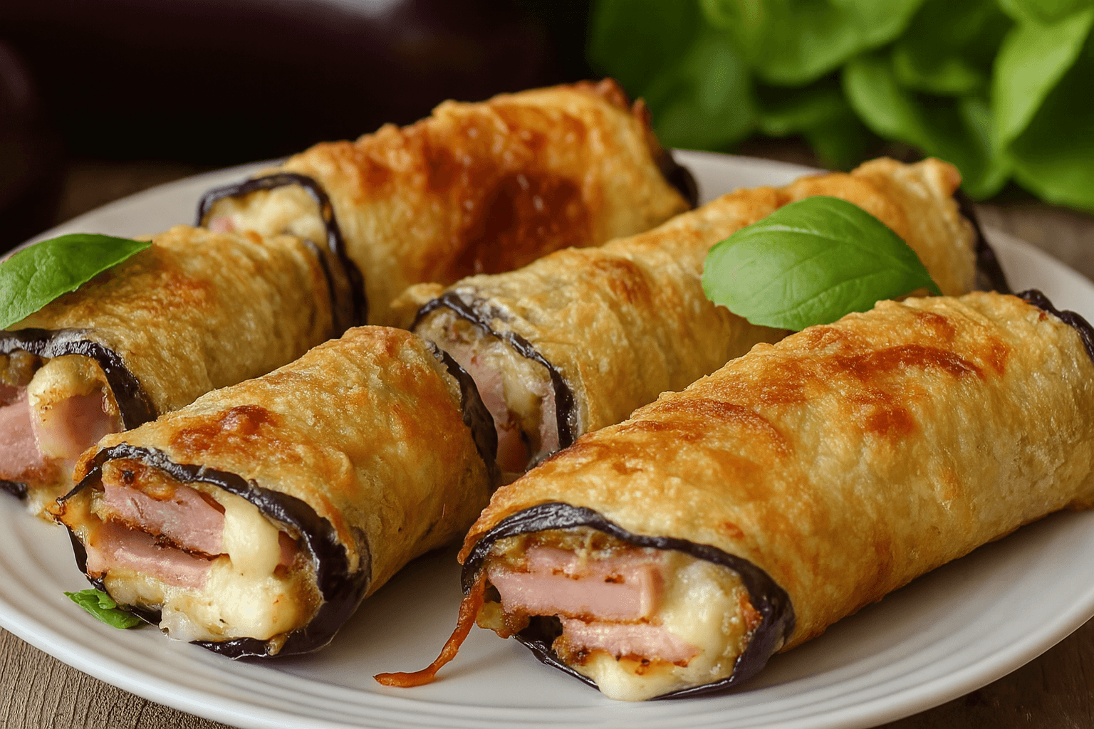 Involtini di melanzane