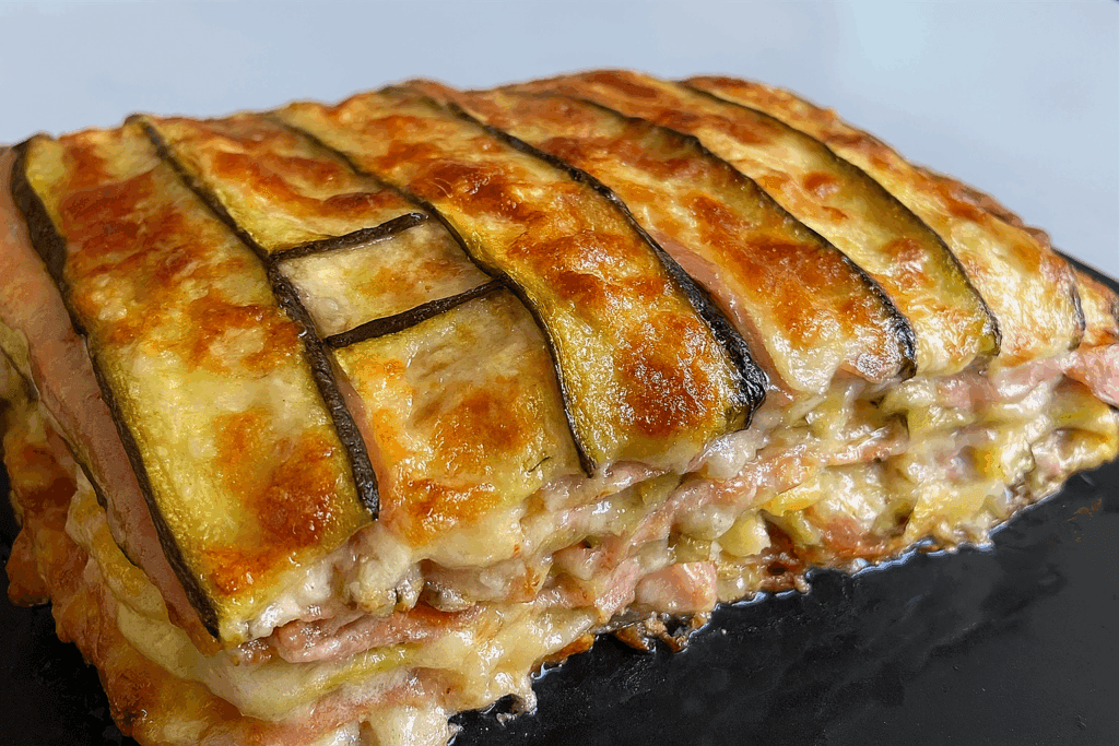 Parmigiana bianca furba e veloce: niente sugo, niente padella, solo strati di zucchine e formaggio, ed è buonissima anche il giorno dopo!
