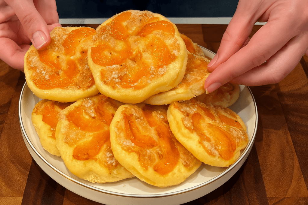 La prima volta li ho cucinati in vacanza, ora sono la mia colazione fissa: umidi, leggeri e pieni di albicocche. Solo 130 Kcal!