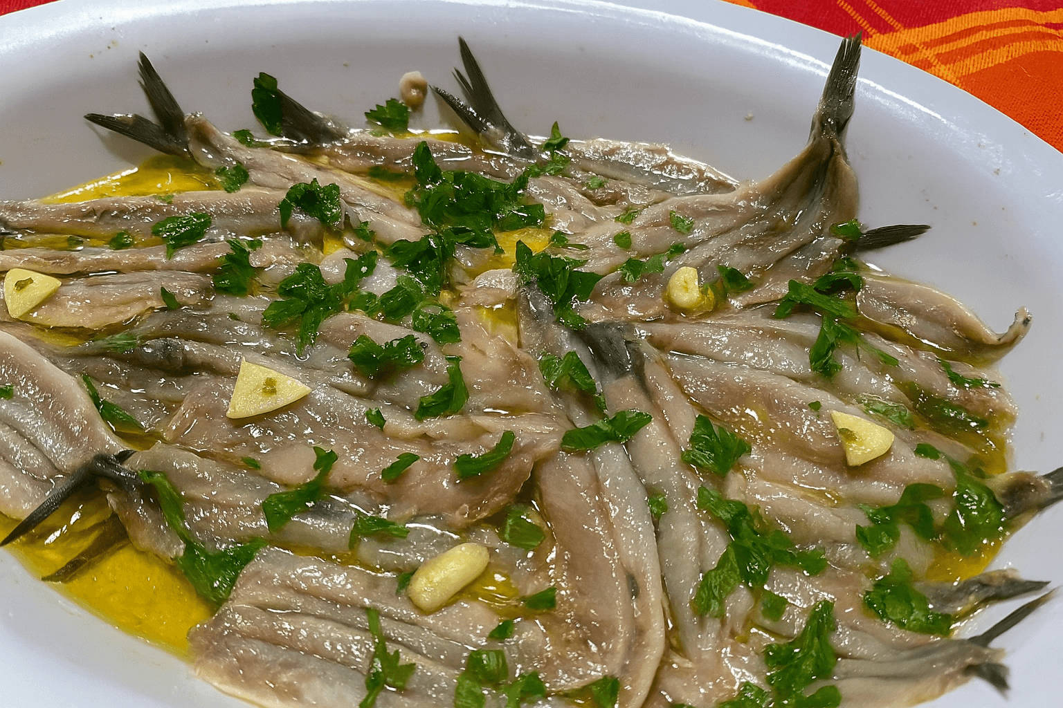Alici marinate al limone