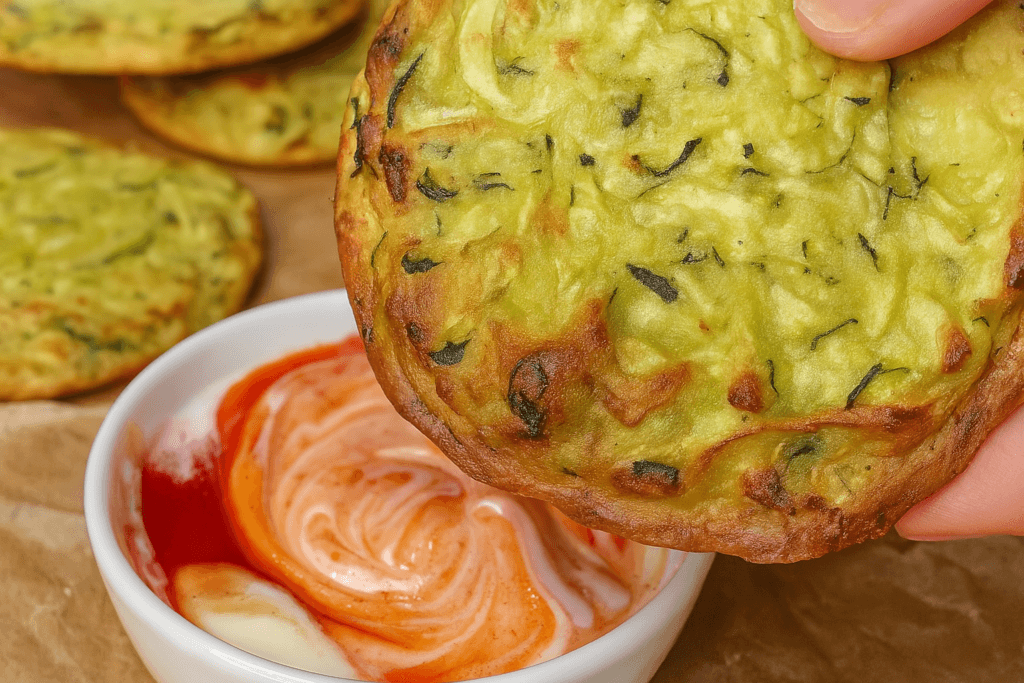 Mentre tutti friggevano, io le ho fatte al forno: queste frittelle di zucchine e ceci mi salvano la cena, pronte in 15 minuti!