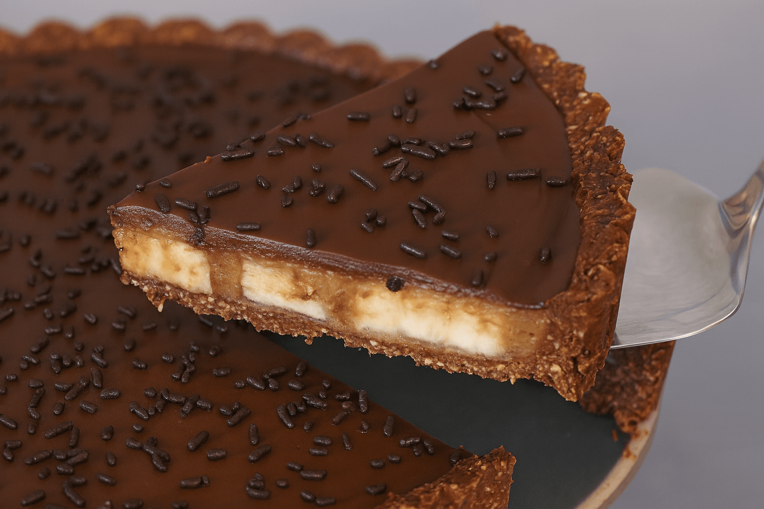 Crostata al cioccolato senza farina