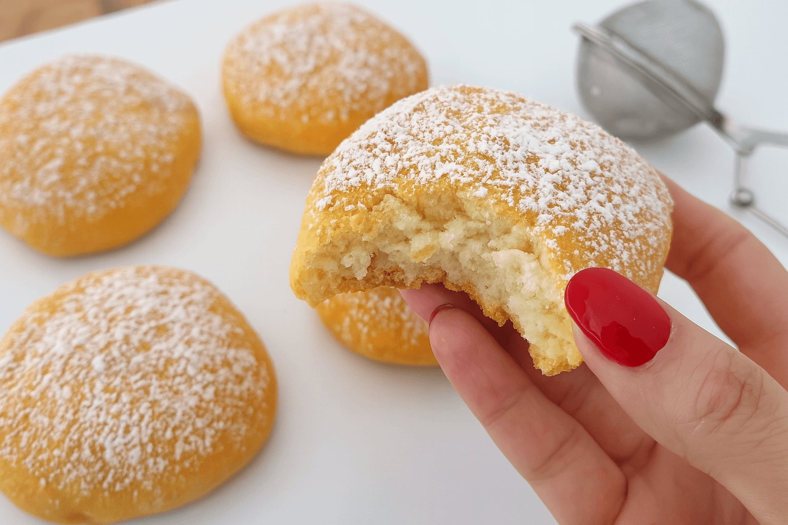 Biscotti di albumi e limone