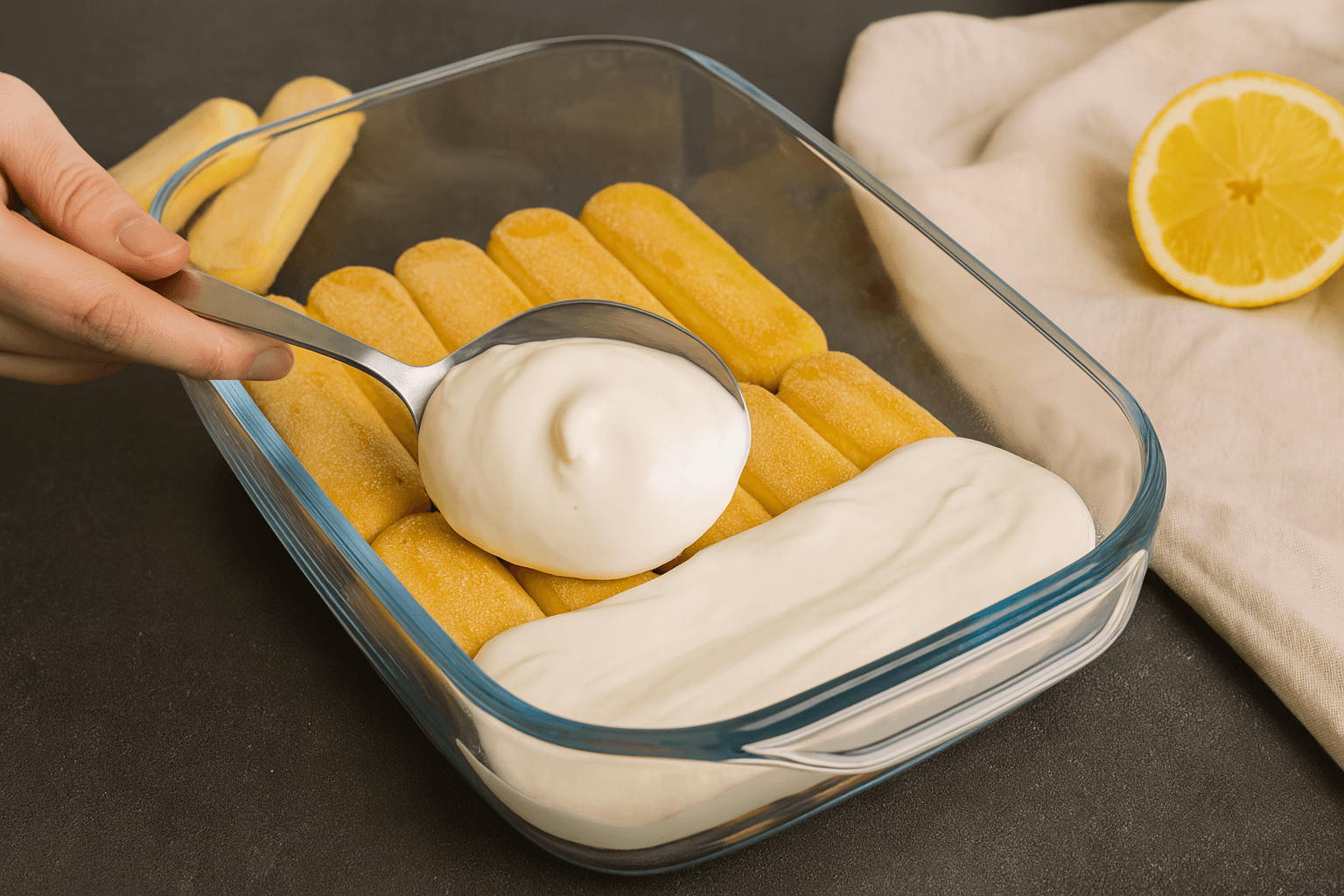 Tiramisù al limone