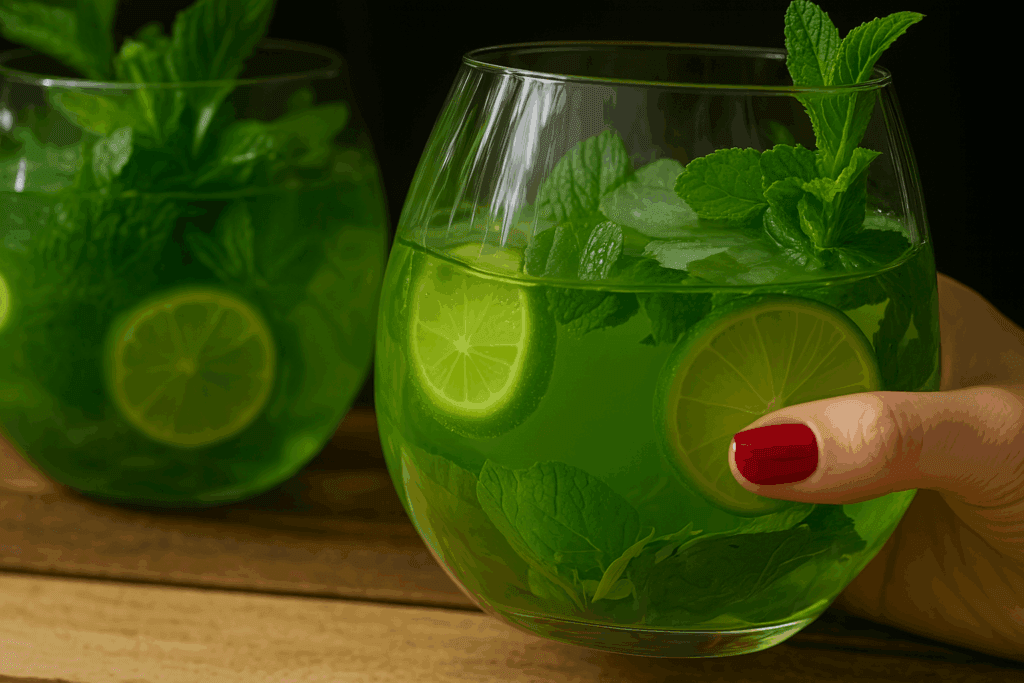 Il Mojito cubano, il cocktail dell’estate senza sensi di colpa con solo 120 Kcal (ideale anche se sei a dieta) – e si prepara in un attimo!