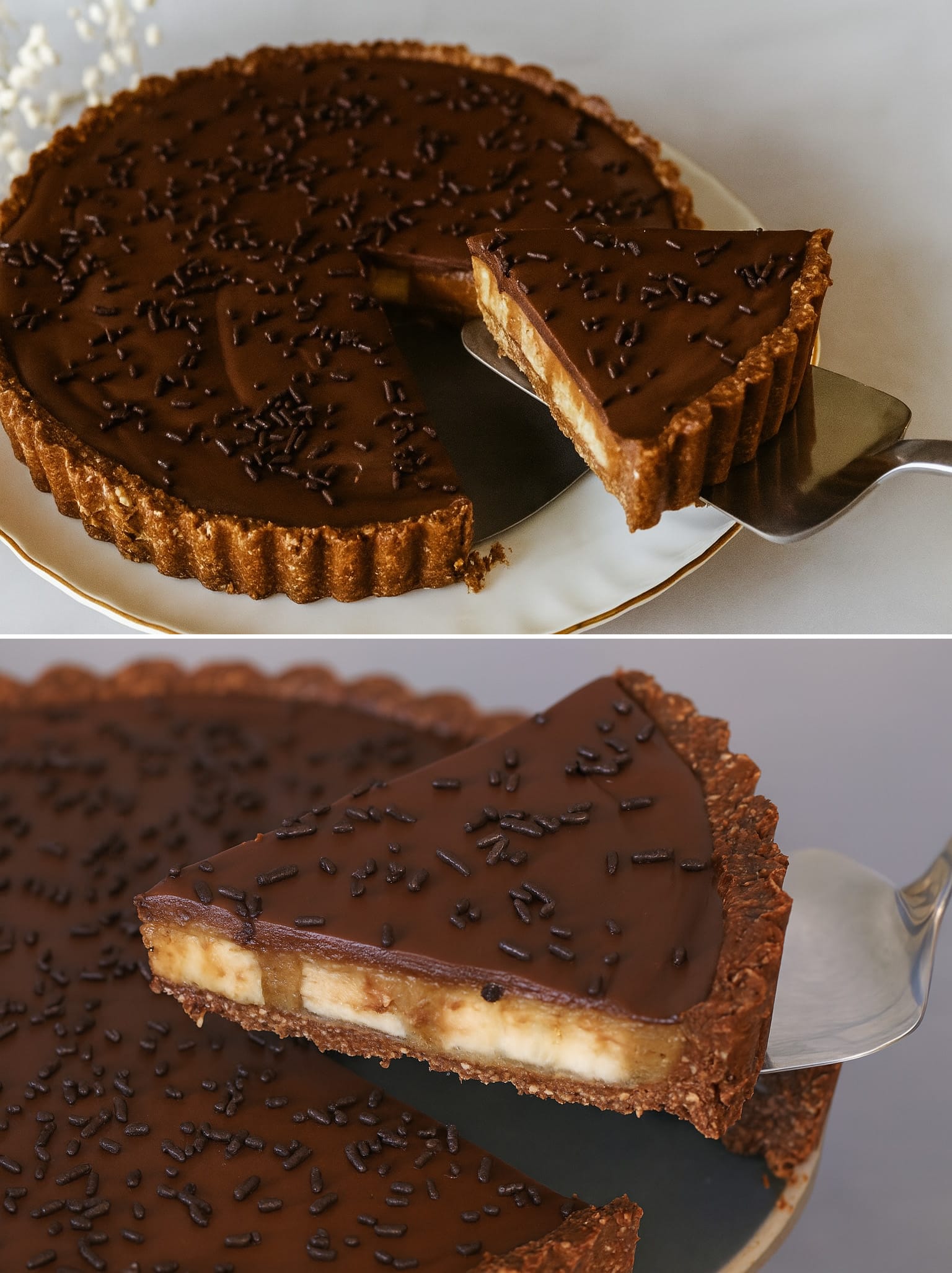 Crostata al cioccolato senza farina