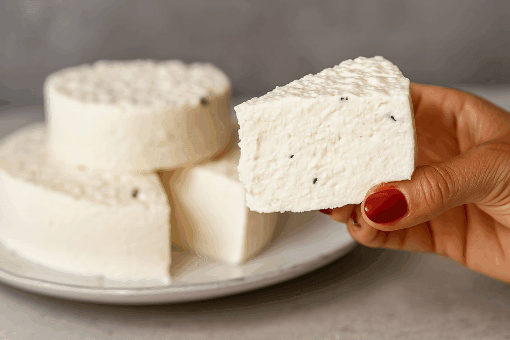 Il mio metodo facile per fare il formaggio in casa in meno di 30 minuti (e senza attrezzature speciali) con il latte scaduto da qualche giorno: così non butto niente!