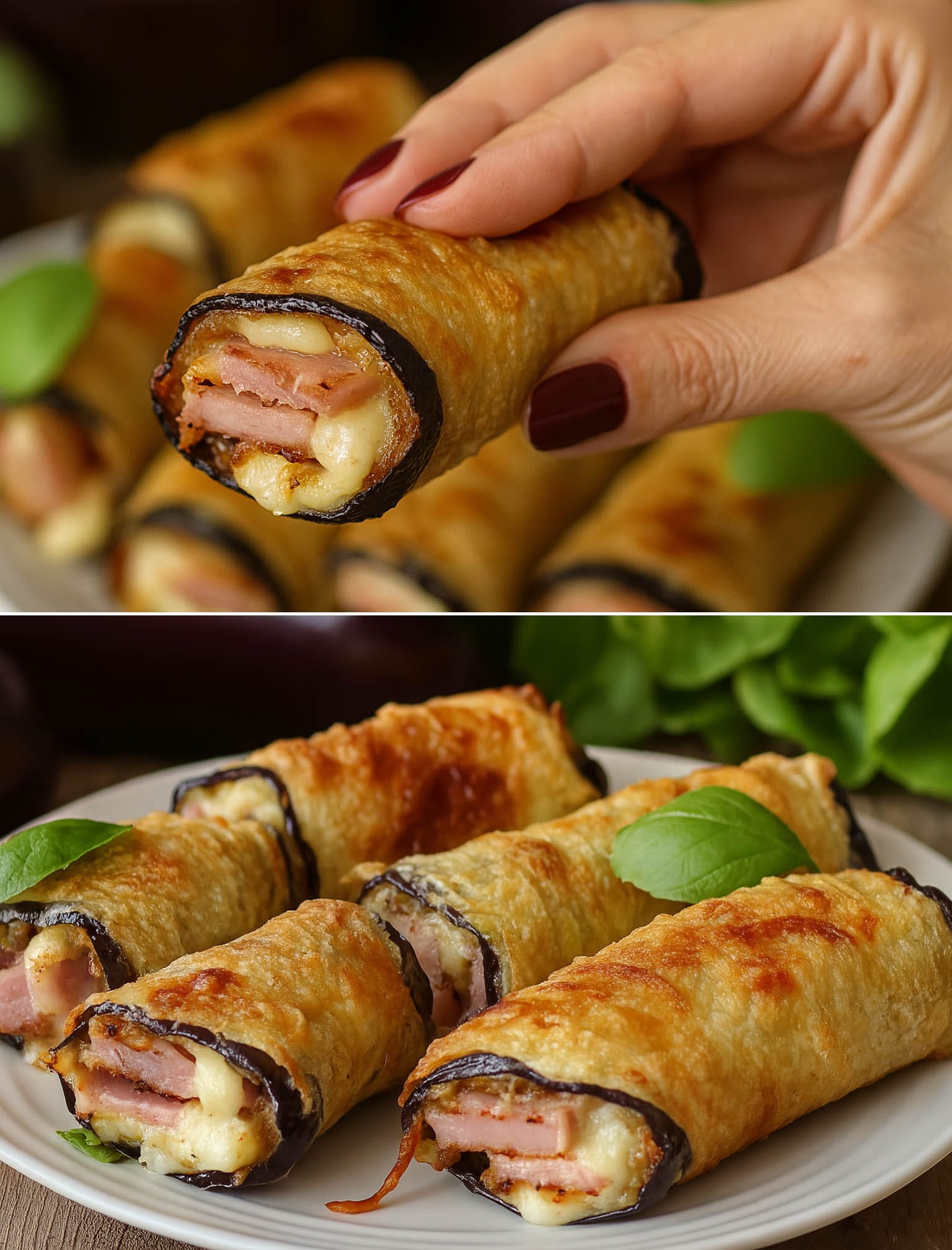 Involtini di melanzane