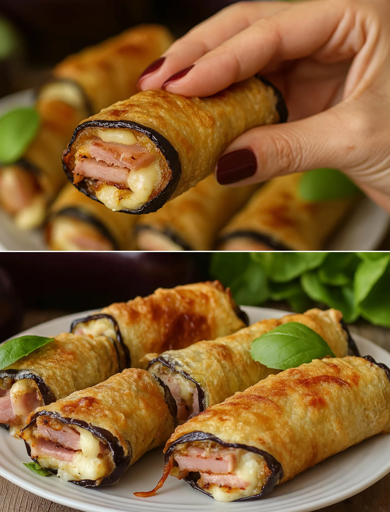 Involtini di melanzane