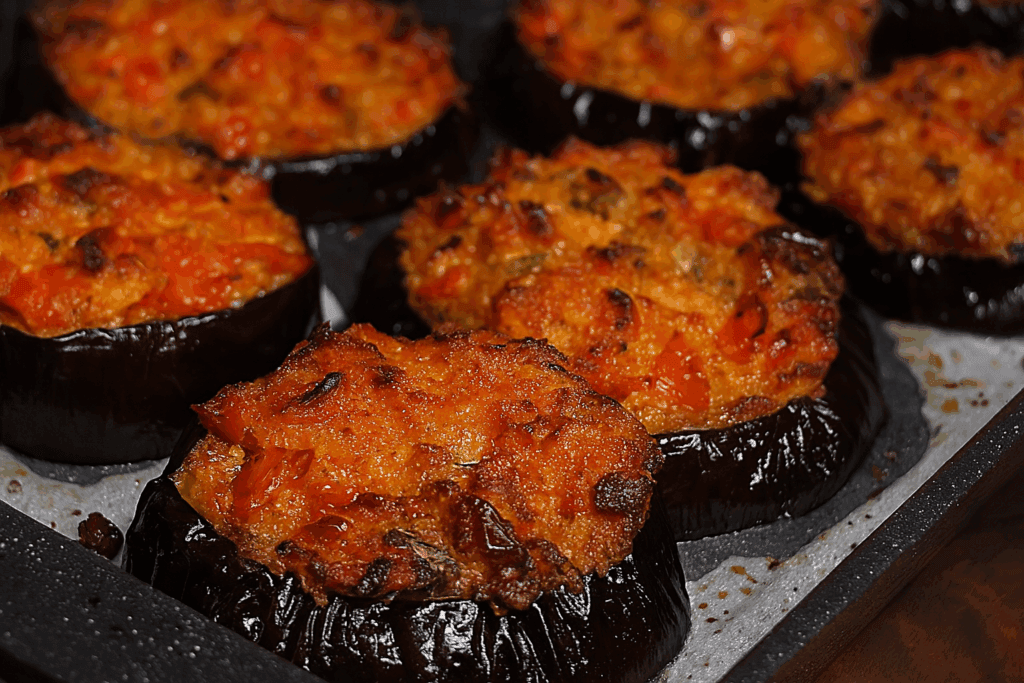 Avevo solo due melanzane e del pane raffermo… e adesso questa è la mia ricetta furba dell’estate con solo 320 Kcal