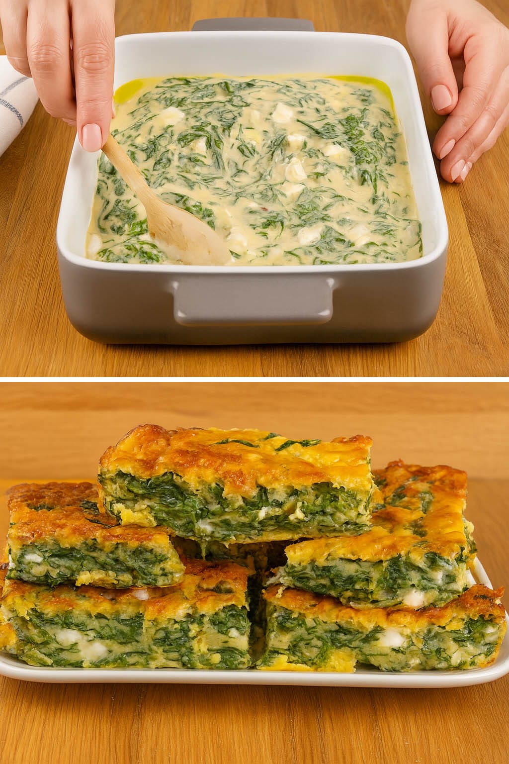 Torta rustica spinaci e feta