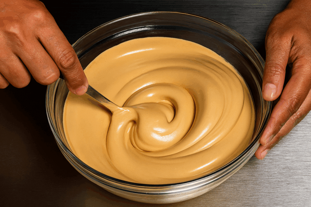 Ho provato a montare il miele con il caffè (senza latte né zucchero) ed è venuta fuori una crema deliziosa: non sapevo che il miele montasse così