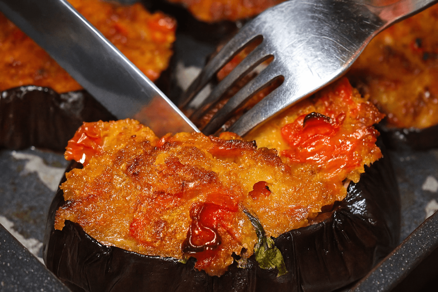 Melanzane gratinate