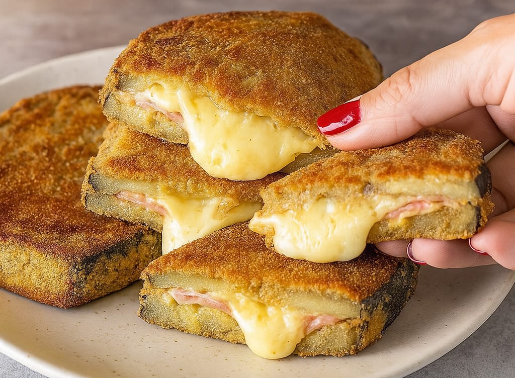 Melanzane, prosciutto e formaggio: tre cose messe insieme che non deludono mai (e si cuociono in forno!) con solo 350 Kcal