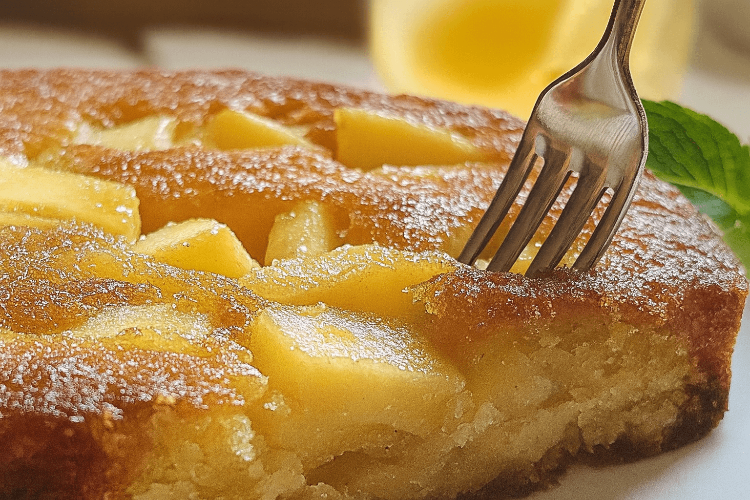 Torta di mele al limoncello