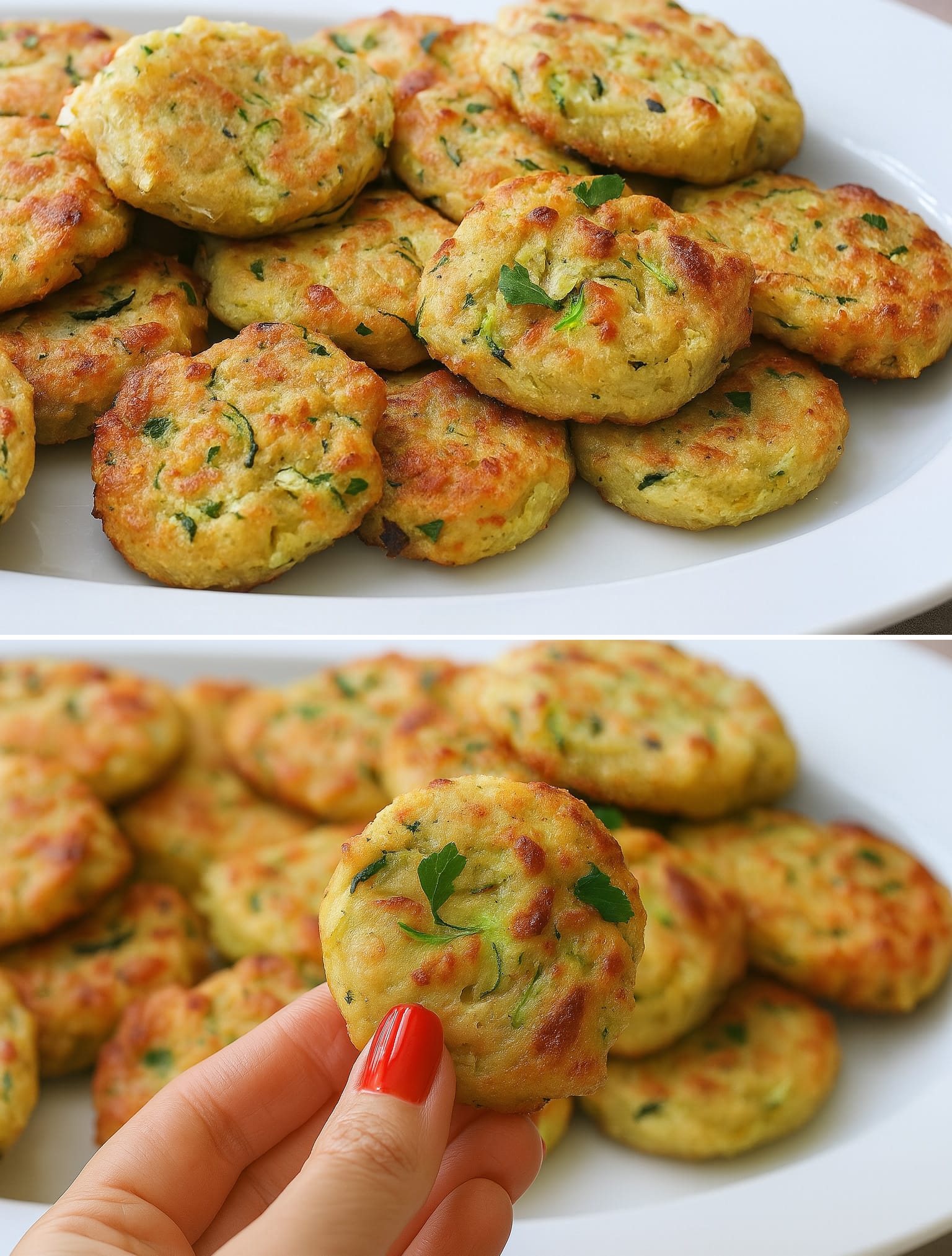 Frittelle di zucchine e patate
