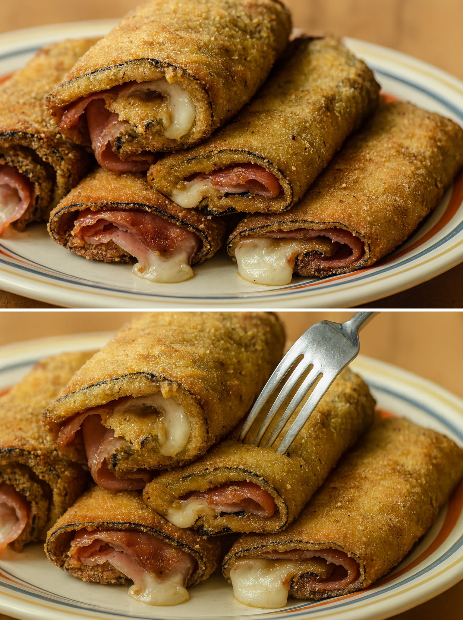 Involtini di melanzane