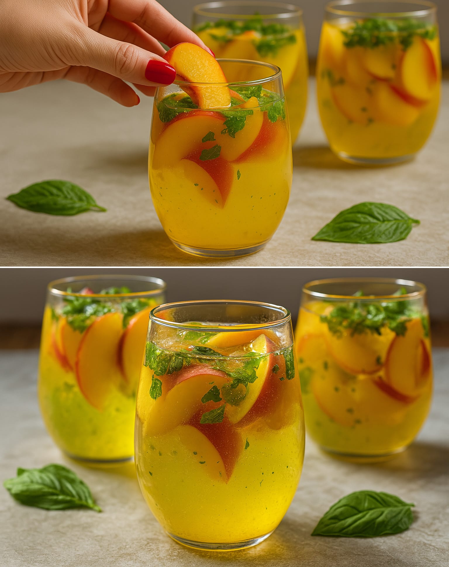 Limonata alle pesche