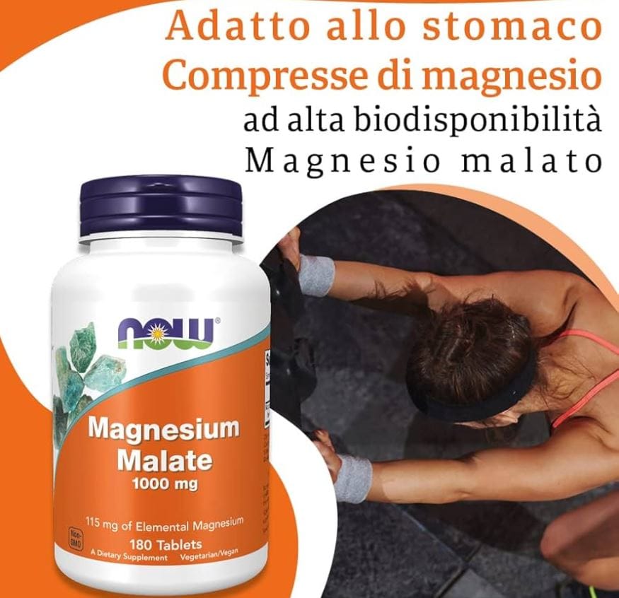 Now Foods – Magnesium Malate