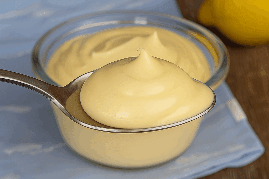 Maionese allo yogurt, niente uova crude e niente olio: scopri il mio trucco, ha meno di 20 calorie e la fai in 5 minuti!