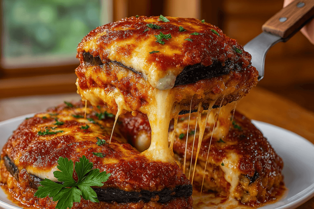 Questa dieta non mi pesa neanche un po’ se mangio sempre così, queste melanzane al forno di 90 Kcal le mangio pure 3 volte a settimana e non mi stancano per niente!
