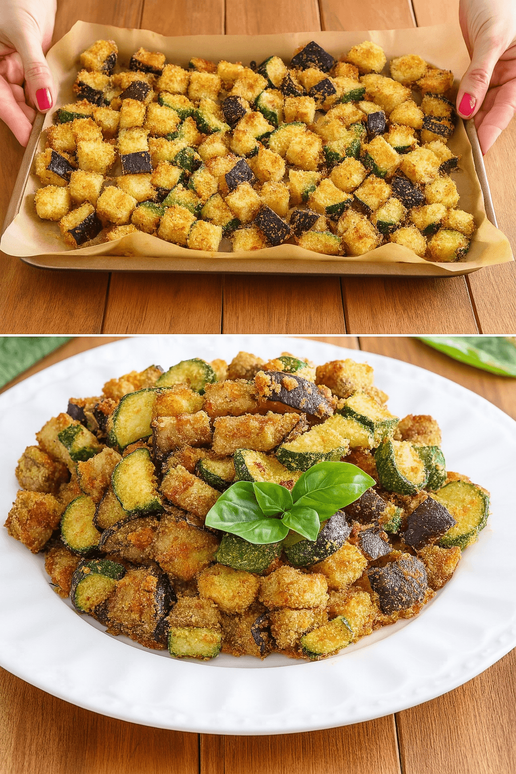 Melanzane e zucchine al forno