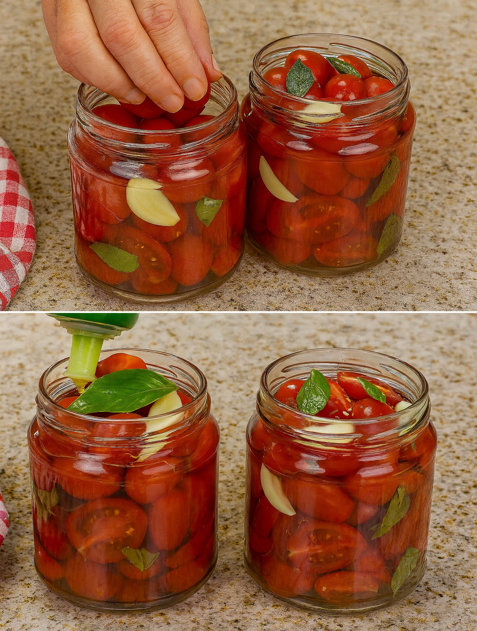 Pomodorini sott'olio