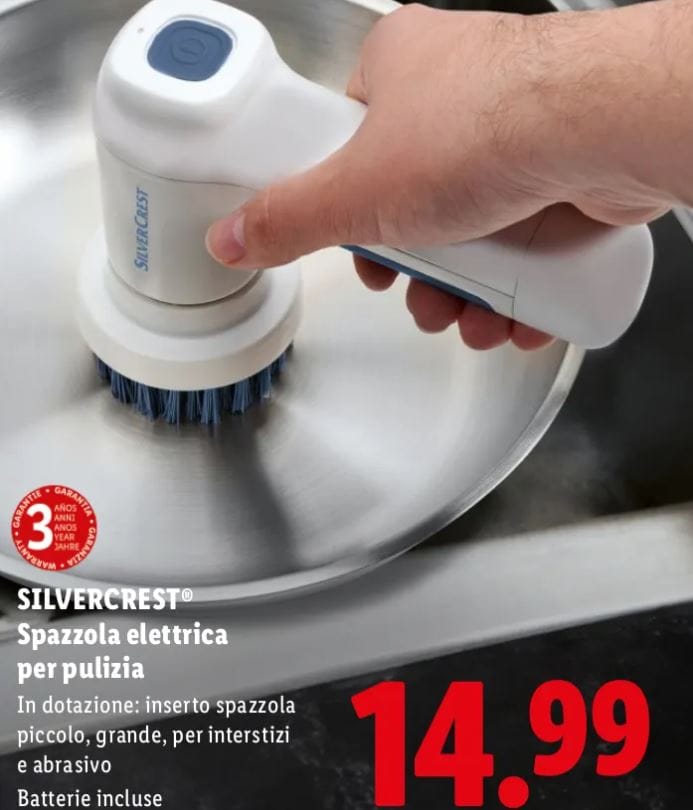Spazzola elettrica lidl